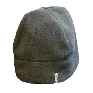 Outdoor Shaping Black Fleece Unisex Beanie One Size